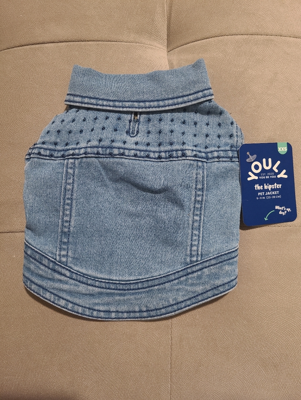 YOULY Pet Denim Jacket